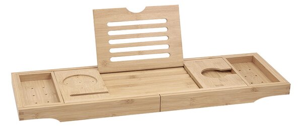 Mexen Bamboo ράφι για μπανιέρα 70-105 cm, φυσικό μπαμπού - 701170-00