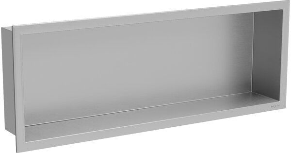 Mexen X-Wall-R ραφιέρα εσοχής με περιλαίμιο 60 x 20 cm, inox - 1910602010