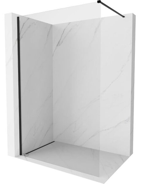 Mexen Kioto-X παραβάν ντους Walk-in 100 x 200 cm, διάφανο 10 mm, μαύρο - 800-100-101-70-00-X