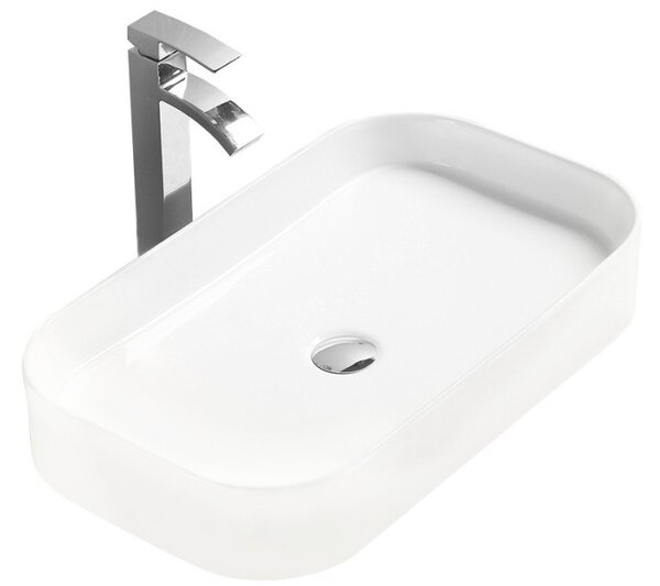 Mexen Alessia επιτραπέζιος νιπτήρας 75 x 38 εκ., λευκός - 21577500