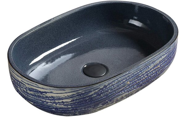 Mexen Alita νεροχύτης επιτραπέζιος 58 x 39 cm, μπλε - 22045866