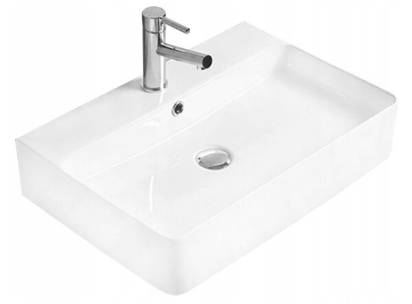 Mexen Benita επιτραπέζιος νιπτήρας 60 x 41 cm, λευκός - 21396000