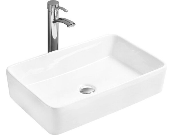 Mexen Catia επιτραπέζιος νιπτήρας 61 x 41 cm, λευκός - 21316100