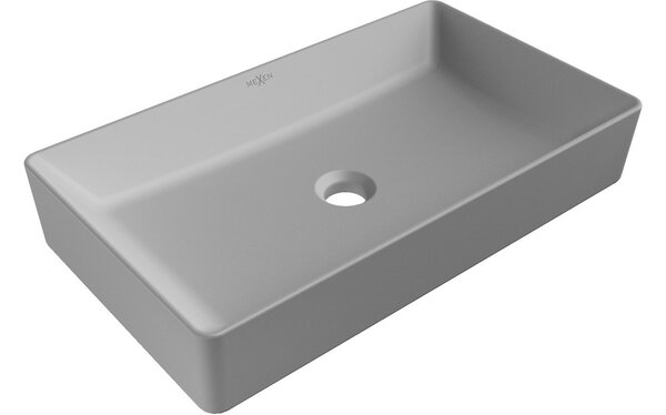 Mexen Nadia επιτραπέζιος νιπτήρας 62 x 35 cm, ανοιχτό γκρι ματ - 21616061
