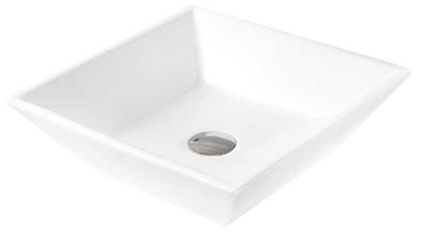 Mexen Pola επιτραπέζιος νιπτήρας 41 x 41 cm, λευκός - 22224100