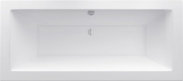 Mexen Cube μπανιέρα ορθογώνια 160 x 70 cm, λευκή - 55051607000