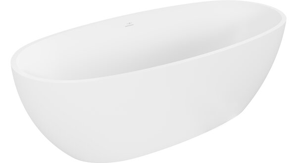 Mexen Torino αυτόνομη μπανιέρα από σύνθετο υλικό 155 x 78 cm, λευκό ματ - 57271557800