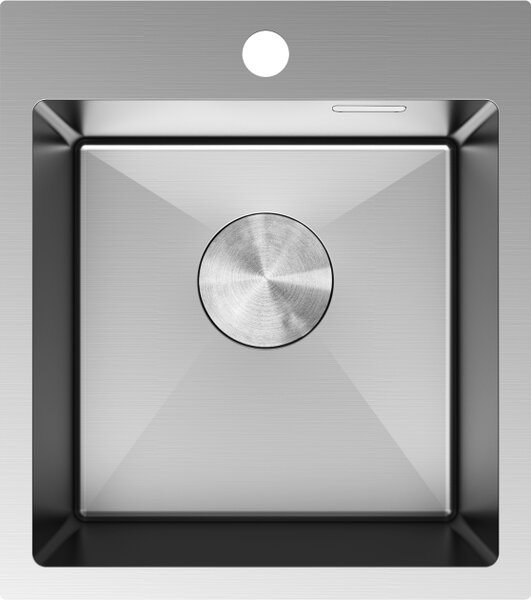 Mexen Solix νεροχύτης ανοξείδωτος 1-θέσης 400 x 450 mm, inox - 6401401000-01