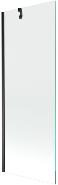 Mexen Next παραβάν μπάνιου 1-πτέρυγο 70 x 150 cm, διαφανές, μαύρο - 895-070-000-00-00-70
