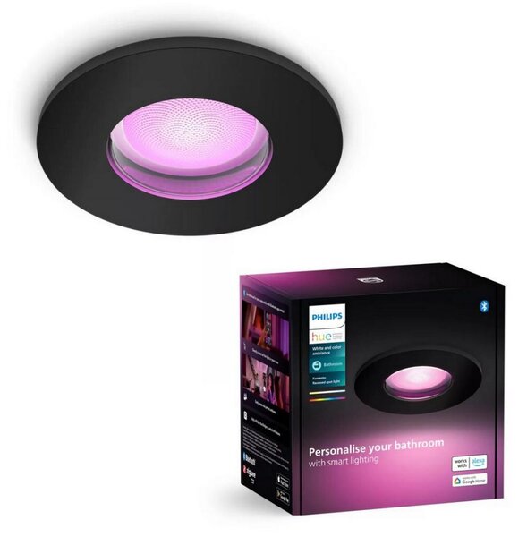 Philips - LED RGBW Dimmable φωτιστικό μπάνιου Hue XAMENTO 1xGU10/4,2W IP44