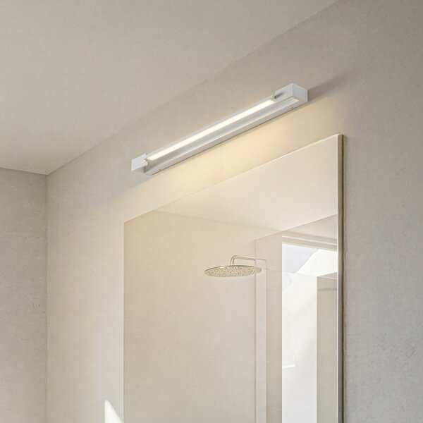 Arcchio LED απλίκι τοίχου Jora, 60 cm, λευκό, περιστρεφόμενο, IP44, Λευκό, Μπάνιο, Αλουμίνιο, σύγχρονο