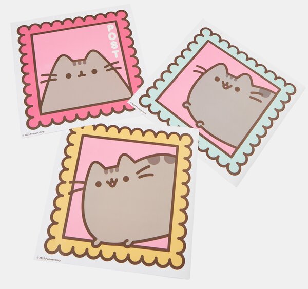 Sinsay - Αυτοκόλλητα τοίχου Pusheen 3 pack - πολυχρωμο