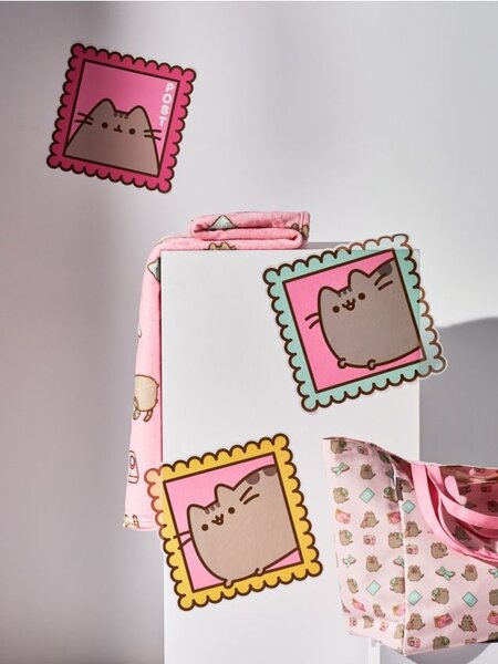 Sinsay - Αυτοκόλλητα τοίχου Pusheen 3 pack - πολυχρωμο