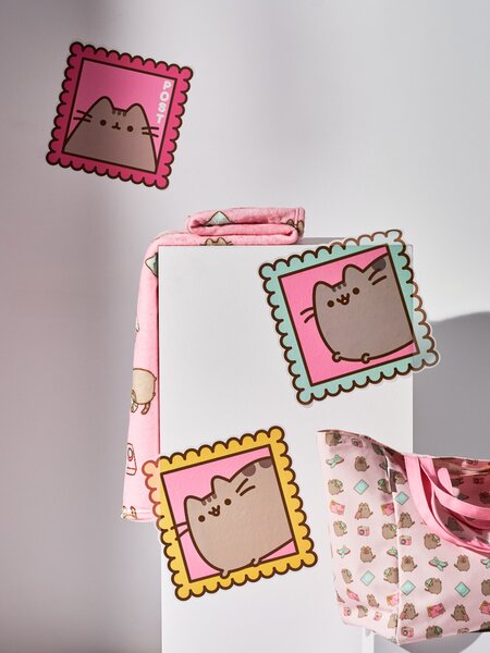 Sinsay - Αυτοκόλλητα τοίχου Pusheen 3 pack - πολυχρωμο