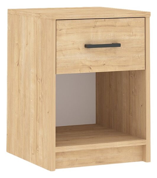 Κομοδίνο Scoty χρώμα sapphire oak 40,2x35,3x55εκ