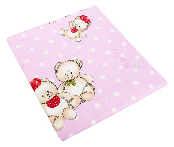 Πάπλωμα Μονό (160x240) Dimcol Two Lovely Bears 65 Lilac