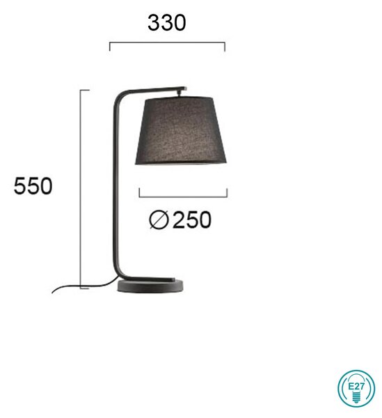Φωτιστικό Επιτραπέζιο Viokef Cobbe 4174900