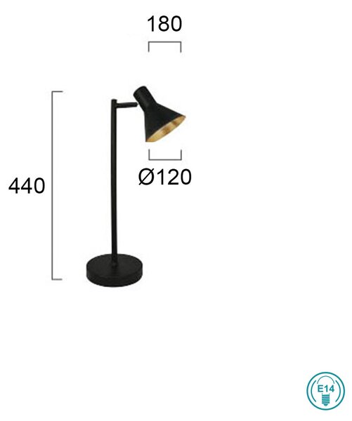Φωτιστικό Επιτραπέζιο Viokef Harvey 4167300