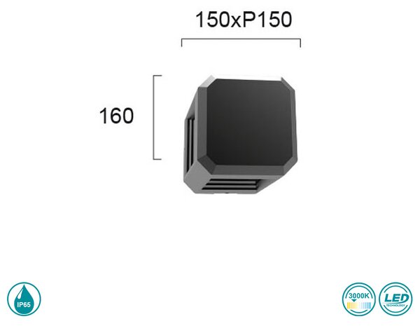 Απλίκα Εξωτερικού Χώρου Viokef Bios 4212900
