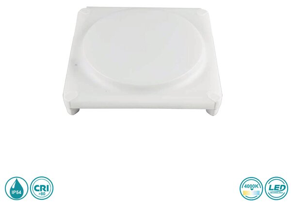 Απλίκα Εξωτερικού Χώρου LED SpotLight 5867 Λευκή (4000K)