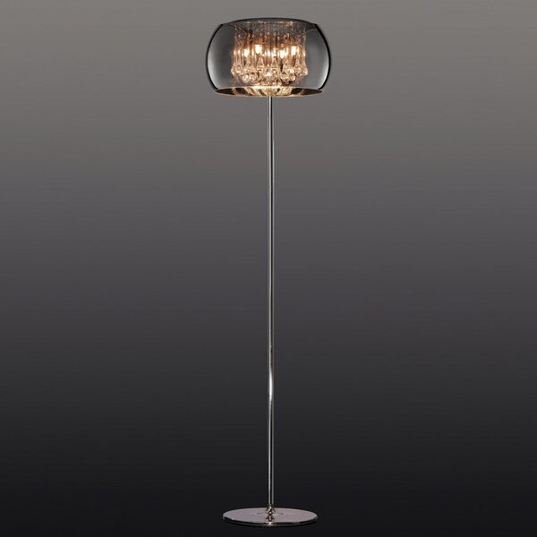 Φωτιστικό Δαπέδου Trio Lighting Vapore 411210406 Χρώμιο