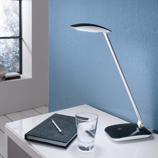 Πορτατίφ Γραφείου Eglo Σειράς CAJERO 95696, Led, 540ml, Μαύρο