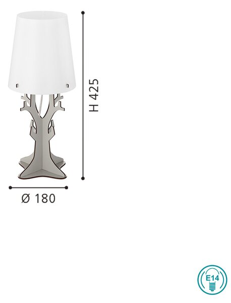 Πορτατίφ Ethnic EGLO HUMTSHAM 49367