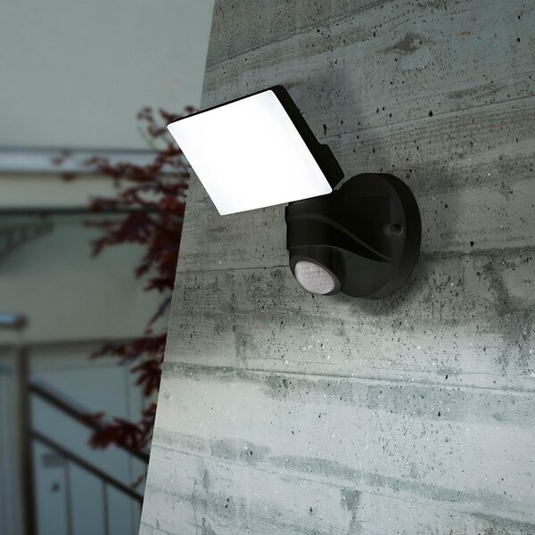 Φωτιστικό Επίτοιχο Εξωτερικού Χώρου SAFETY & COMFORT EGLO PAGINO 98178 Μαύρο