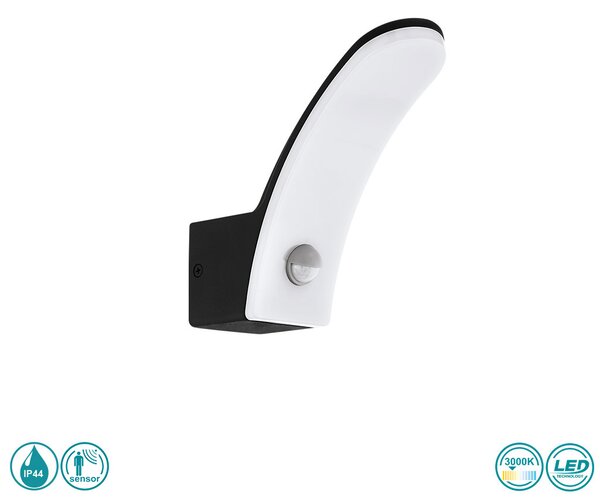 Απλίκα Εξωτερικού Χώρου SAFETY & COMFORT EGLO FIUMICINO 98149