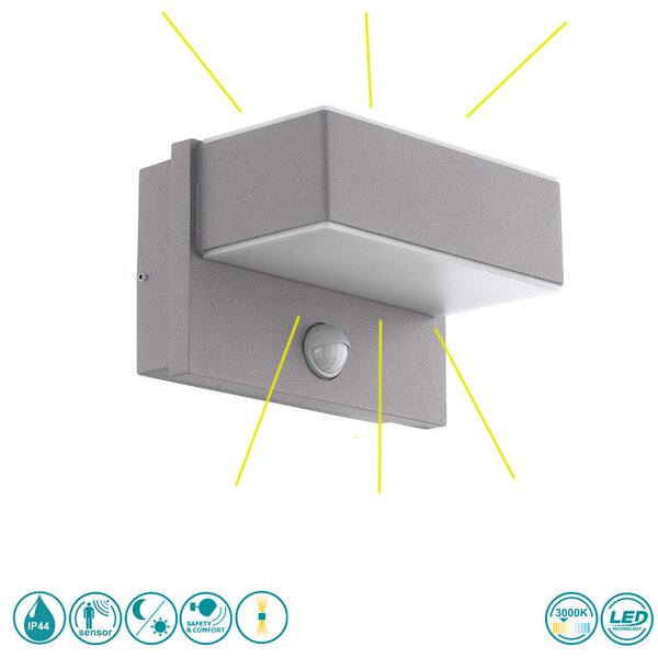 Απλίκα Εξωτερικού Χώρου SAFETY & COMFORT EGLO AZZIZANO 97159