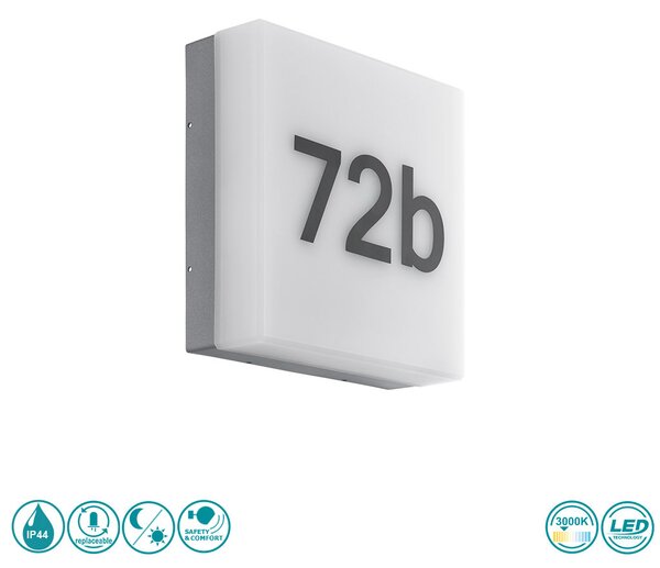 Απλίκα Εξωτερικού Χώρου SAFETY & COMFORT EGLO CORNALE 97289
