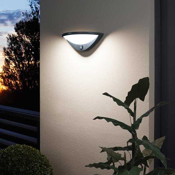 Απλίκα Εξωτερικού Χώρου SAFETY & COMFORT EGLO TOPLINE BELCREDA 97312 Ανθρακί