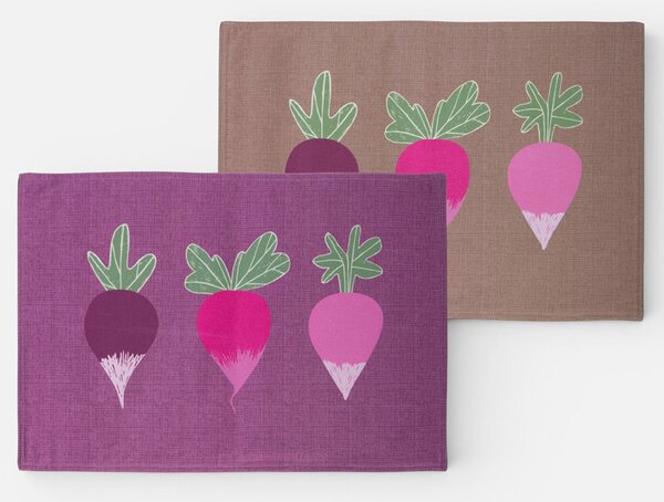 Αλέκιαστο Σουπλά 2 Όψεων (33x48) Nef-Nef Homeware Radish Brown