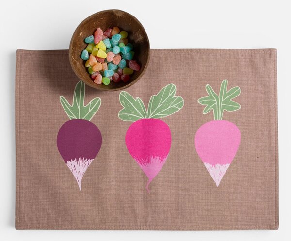 Αλέκιαστο Σουπλά 2 Όψεων (33x48) Nef-Nef Homeware Radish Brown