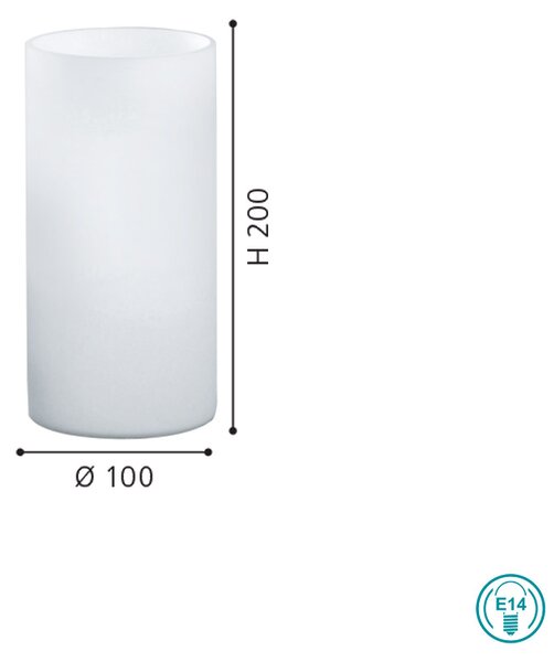 Πορτατίφ EGLO GEO 81827 Λευκό Ματ