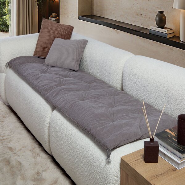 Ανώστρωμα Καναπέ (70x180) Nef-Nef Homeware Eriete Grey