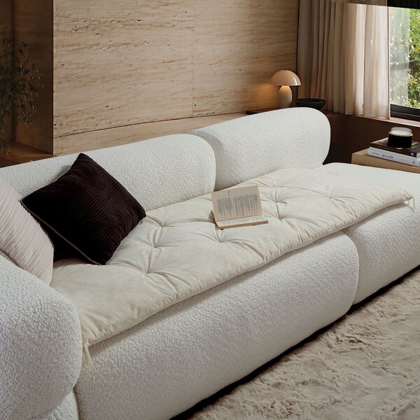 Ανώστρωμα Καναπέ (70x180) Nef-Nef Homeware Eriete Ecru