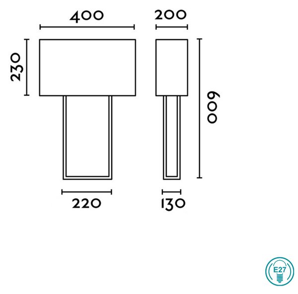 Λάμπα Επιτραπέζια Faro Vesper 29984