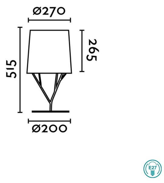 Λάμπα Επιτραπέζια Faro Tree 29867