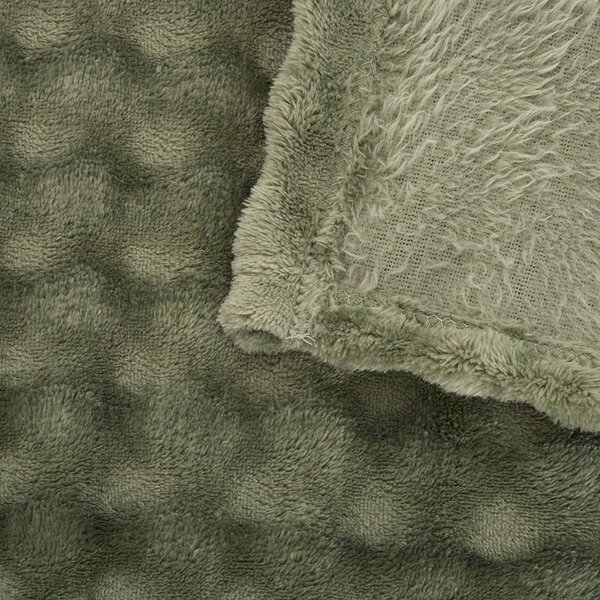 Γούνινη Κουβέρτα Καναπέ (125x150) A-S Zephy Khaki 223383C