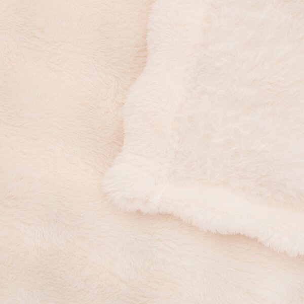 Γούνινη Κουβέρτα Καναπέ (125x150) A-S Zephy Ivory 223383A