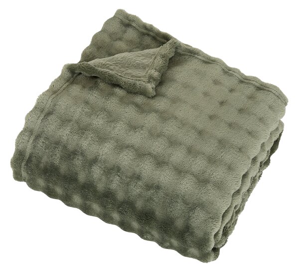 Γούνινη Κουβέρτα Καναπέ (125x150) A-S Zephy Khaki 223383C