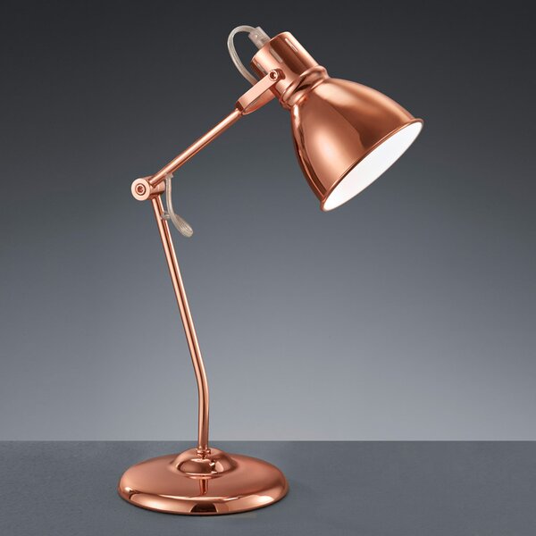 Πορτατίφ Γραφείου Vintage Trio Lighting Jasper 500500109 Χαλκός