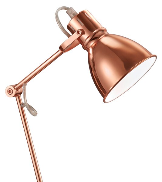 Πορτατίφ Γραφείου Vintage Trio Lighting Jasper 500500109 Χαλκός