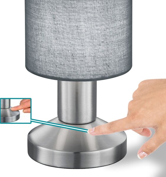 Πορτατίφ Trio Lighting Garda 595400111 Γκρι