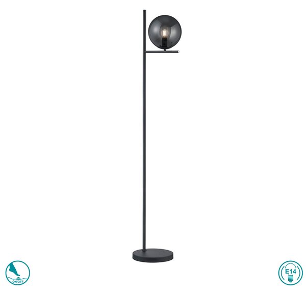 Φωτιστικό Δαπέδου Trio Lighting Pure 402000142 Ανθρακί