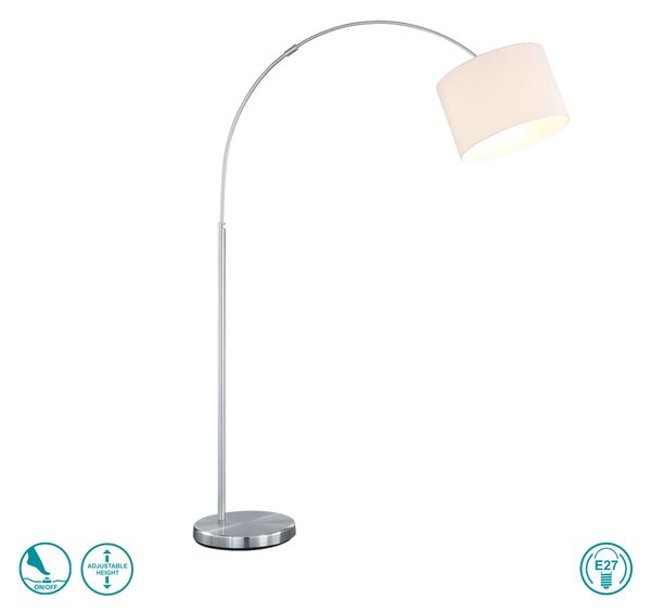 Φωτιστικό Δαπέδου Trio Lighting Hotel 461100101 Λευκό