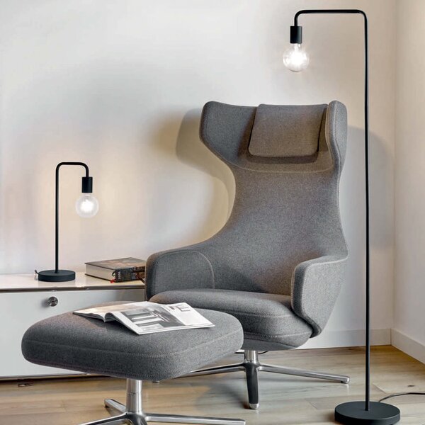Λάμπα Επιτραπέζια Trio Lighting Diallo 508000132 Μαύρο Ματ