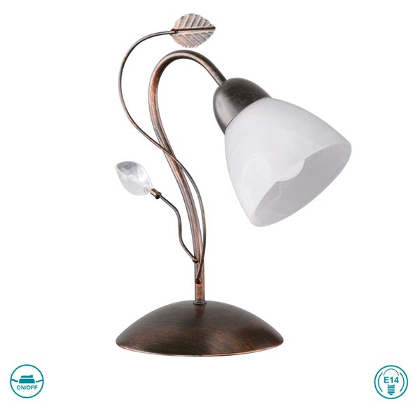 Πορτατίφ Trio Lighting Traditio 500700128 Πατίνα Χαλκού