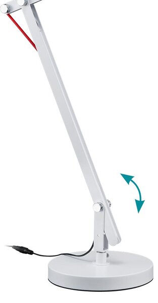 Πορτατίφ Γραφείου Trio Lighting Amsterdam 527920101 Λευκό